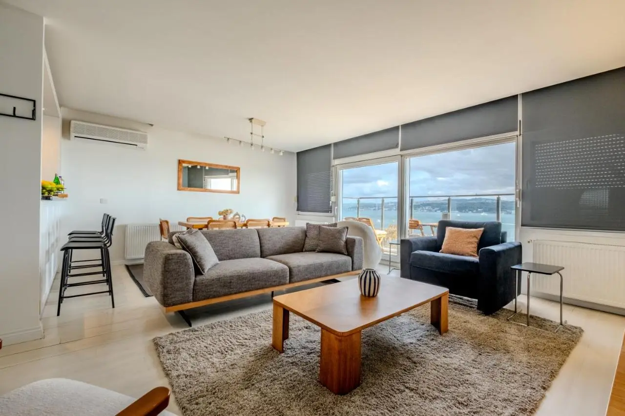 Bosphorus View with 3 Bedrooms and 2 Bathrooms
