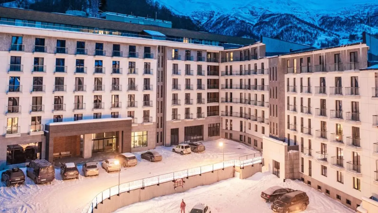 Bakuriani Orbi Palace Deluxe Apartment next to Mount Didveli