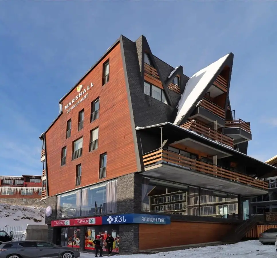 Super Stylish and cozy 2 bedroom 4or6 people Apartment in key location in Marshall Gudauri Project Ski Resort