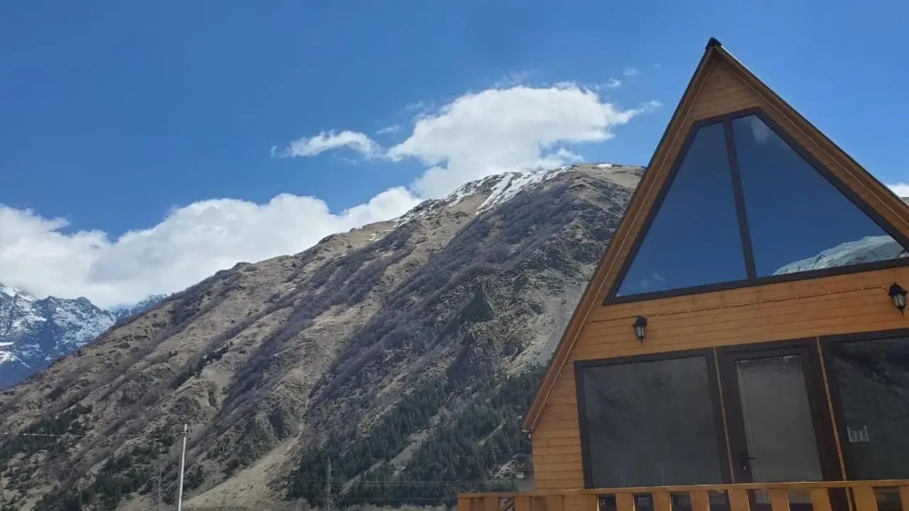 Mountain hut in Kazbegi