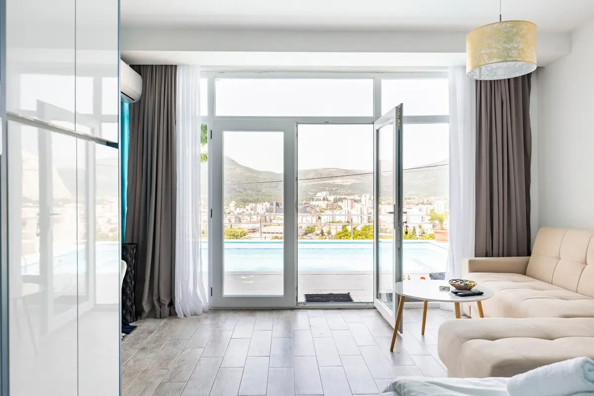 Sunset apartments with private pool and views