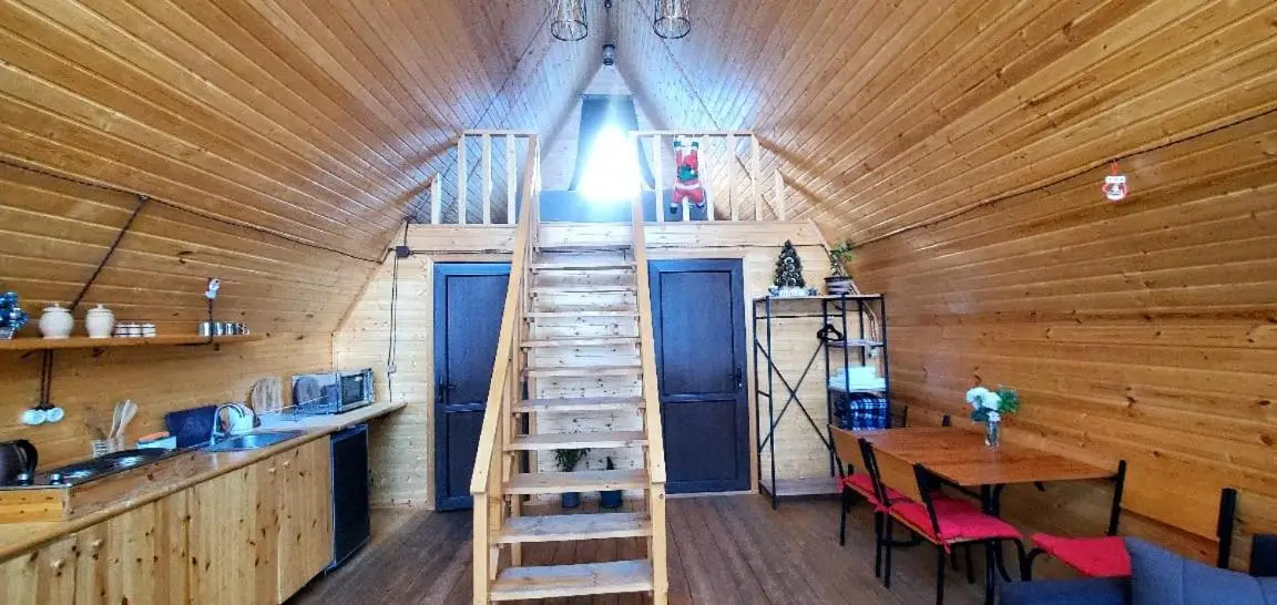 Mountain hut in Kazbegi