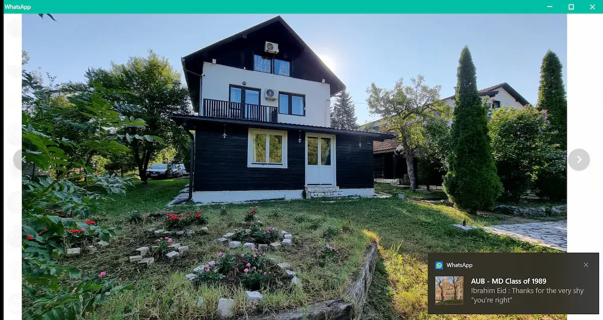 luxurious villa with 2000 m backyard to river side