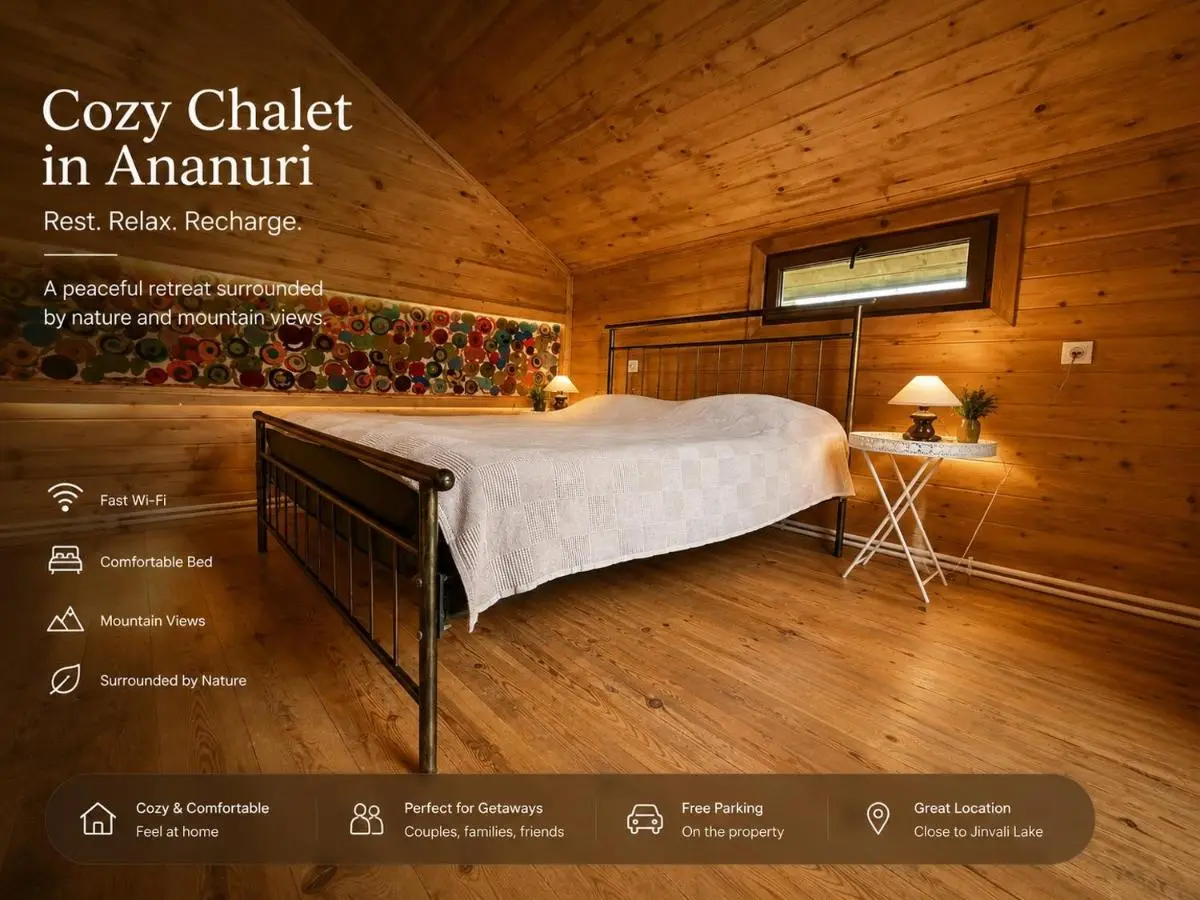 ❆cozy, 4 BR. Villa in Ananuri❆