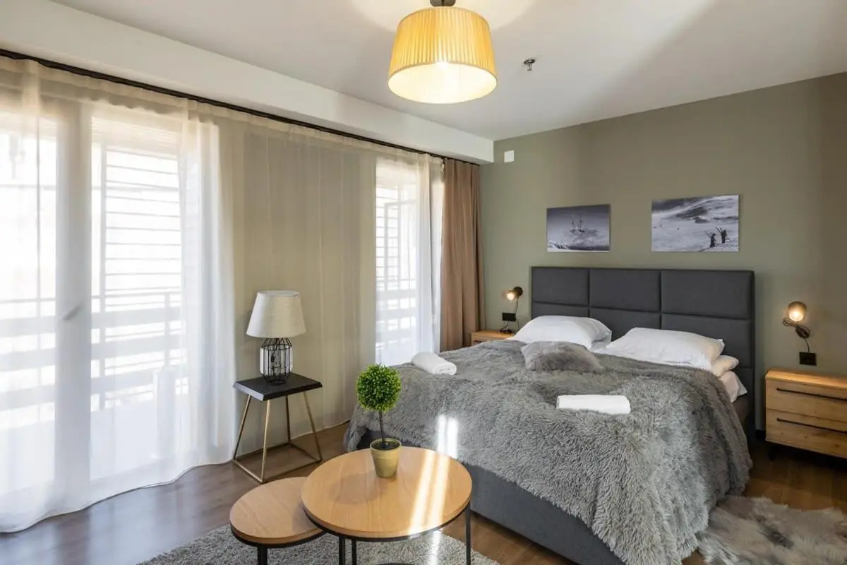 Super Stylish and cozy 2 bedroom 4or6 people Apartment in key location in Marshall Gudauri Project Ski Resort