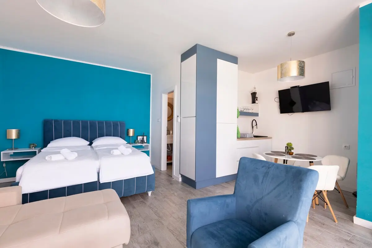 Sunset apartments with private pool and views