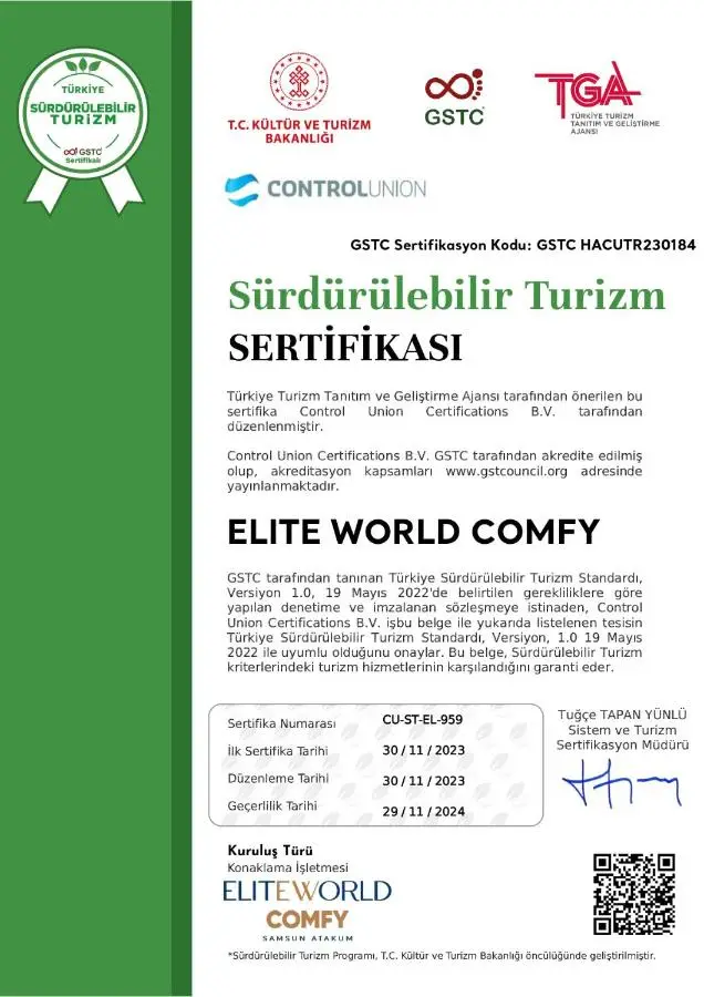 Elite World Comfy Samsun Atakum