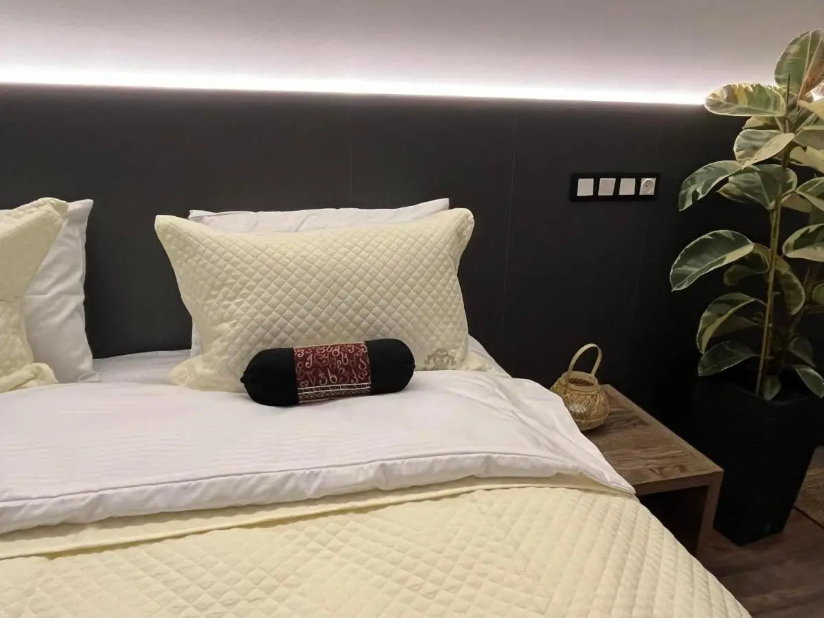 Luxury hotel room with amazing views