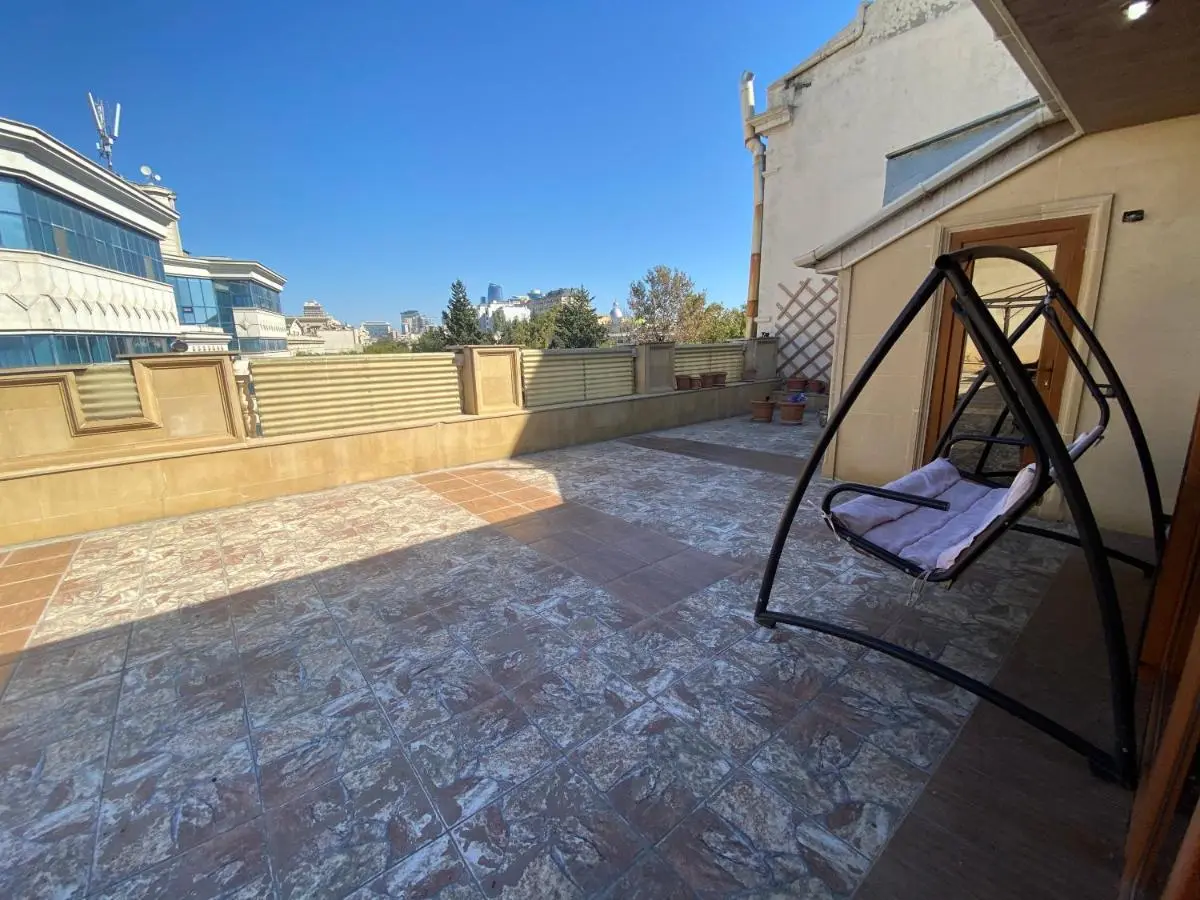 Luxury Apartment with Large Terrace & Park View on Nizami str
