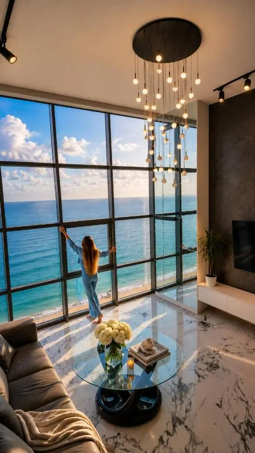 Penthouse Panorama Luxury Sea View Premium Stay in Batumi
