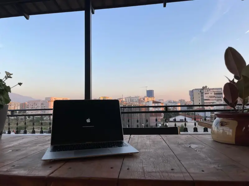 Cozy big apartment with balcony