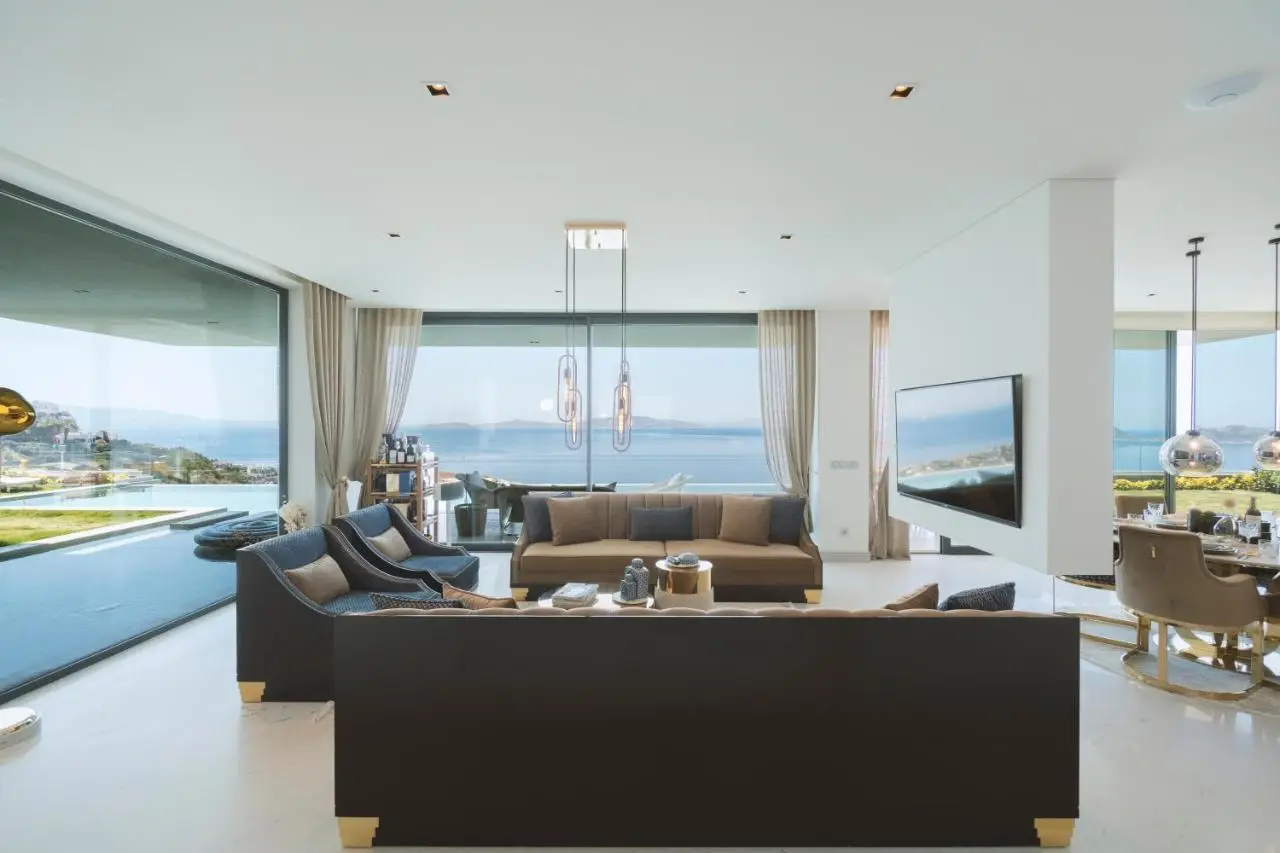 Villara Ultra Luxury Private Villa in Bodrum Daily Housekeeping Private Cook Chauffeur Service