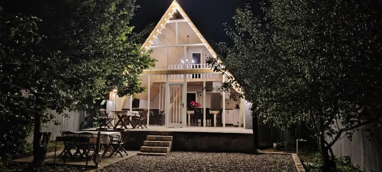 A frame Family House Quba, Guba, Qeçreş,Qəçrəş,Qecresh