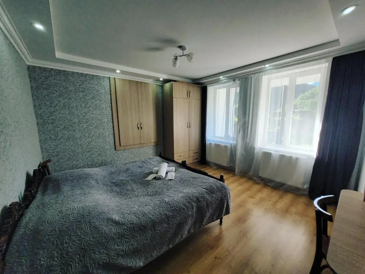 Family hotel mountain panorama
