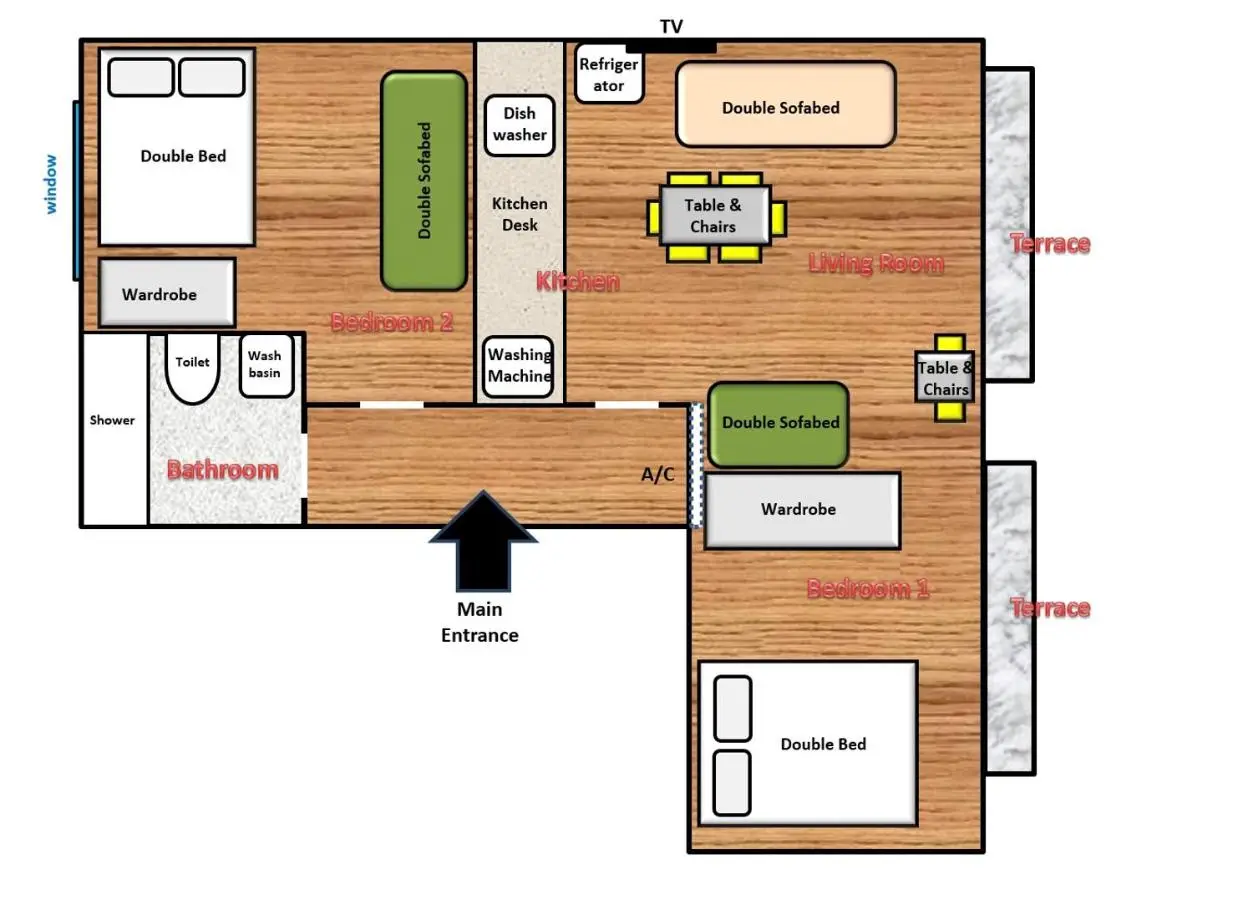 Istanberry - Paradise Two-Bedroom Apartments with Elevator