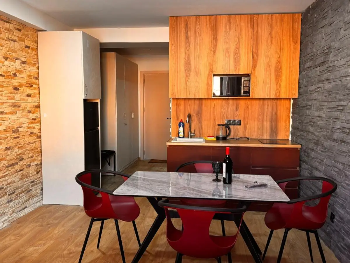 Luxury apartment with bedroom, new gudauri