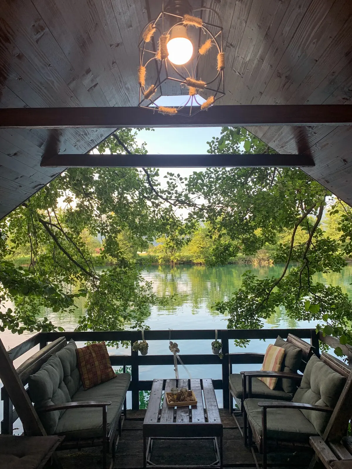 House on the river Una