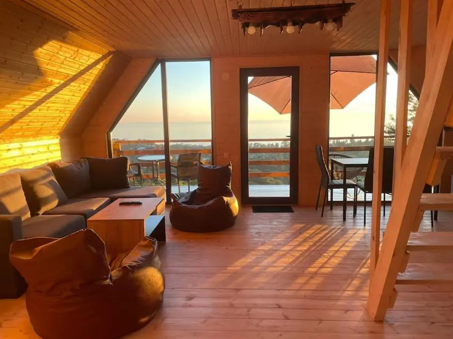 Beautiful Wooden house with seaside views