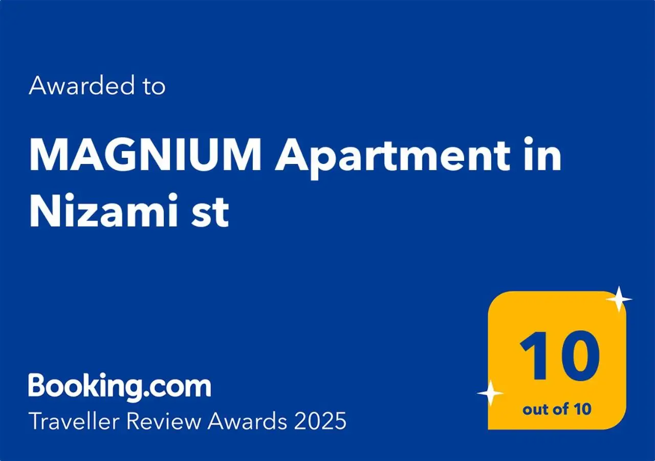 MAGNIUM Apartment in Nizami street