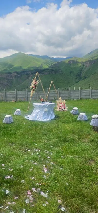 Mountain hut in Kazbegi