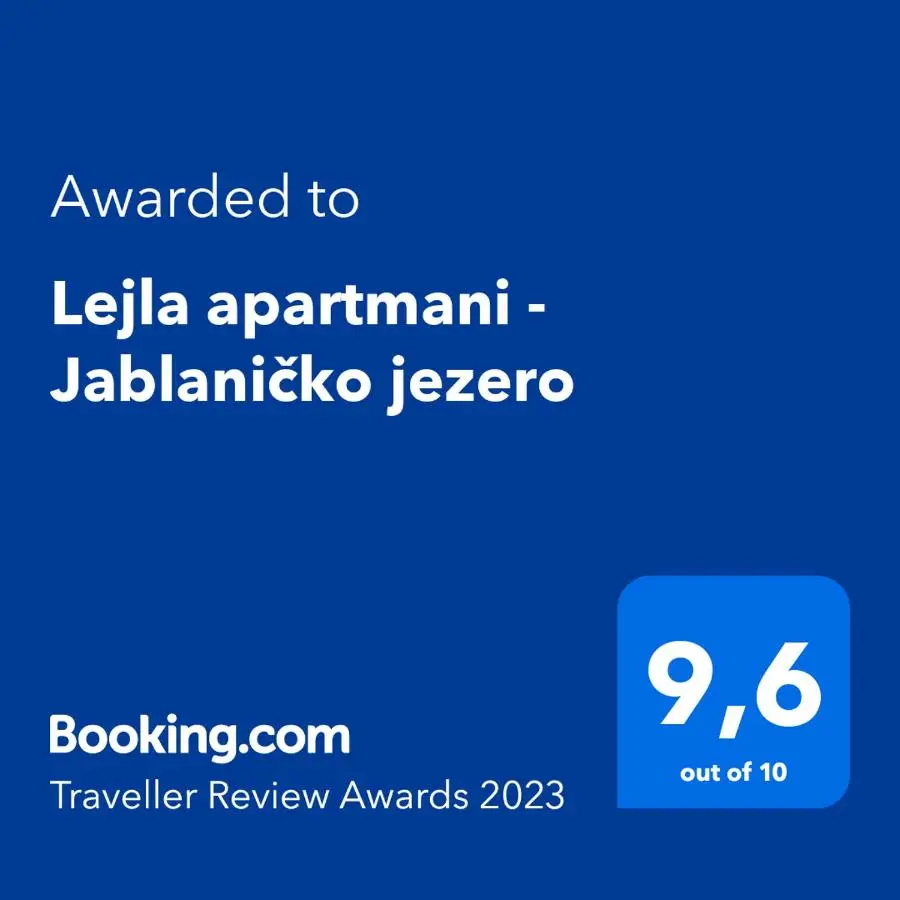 Lejla apartmani - Jablaničko jezero