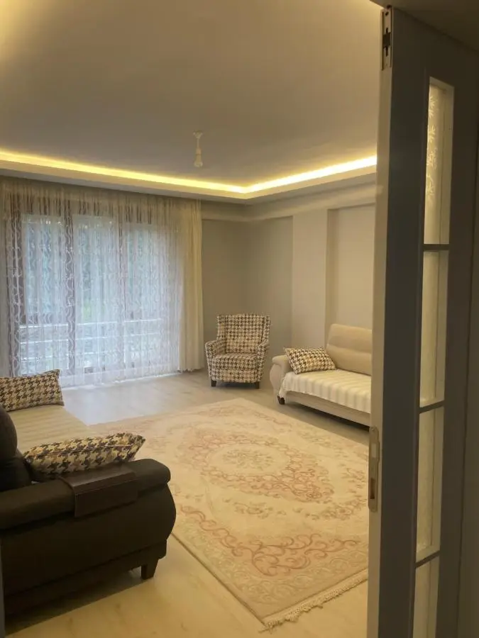 Yeşil ve huzur dolu bir daire