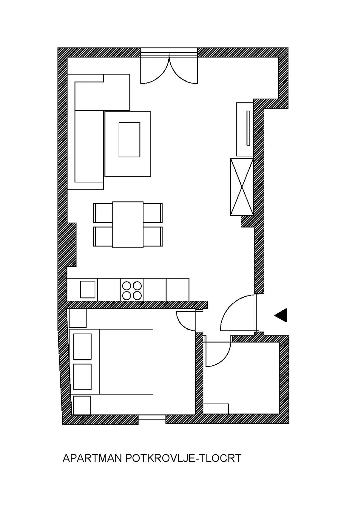 City Center Apartments #3 (Apt.with terrace)