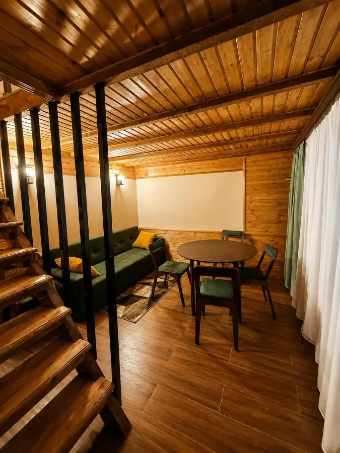 Gergeti wood -hut for 4 people