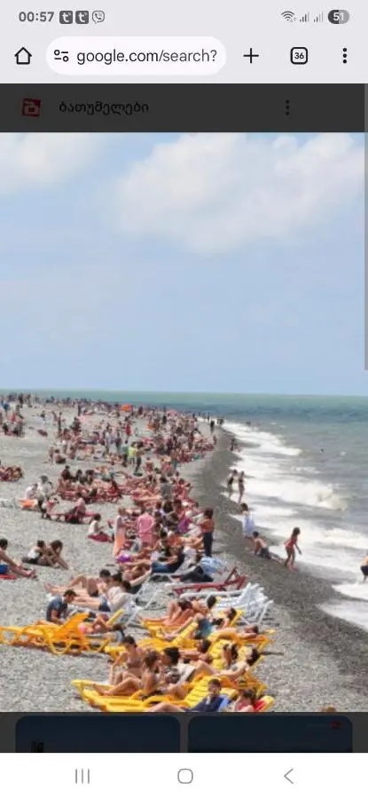 50 meters from the Black Sea coast, Malo