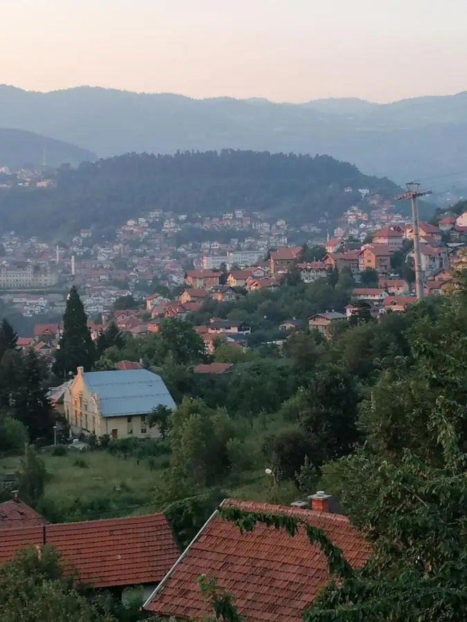 Old Town Sarajevo House with City View