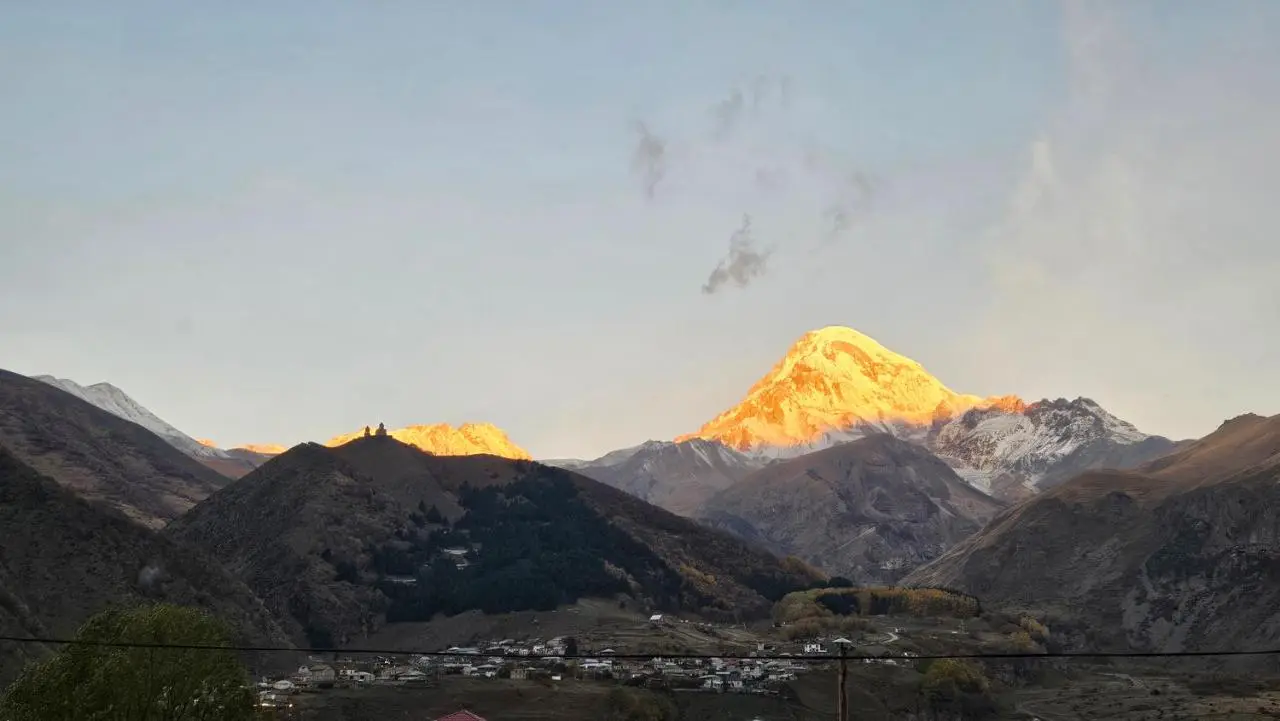 Best view Kazbegi