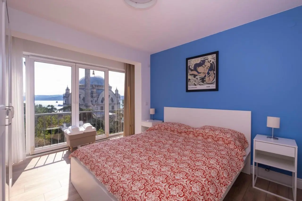 Bosphorus and Palace View Top Floor Apartment