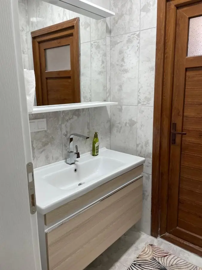 Yeşil ve huzur dolu bir daire