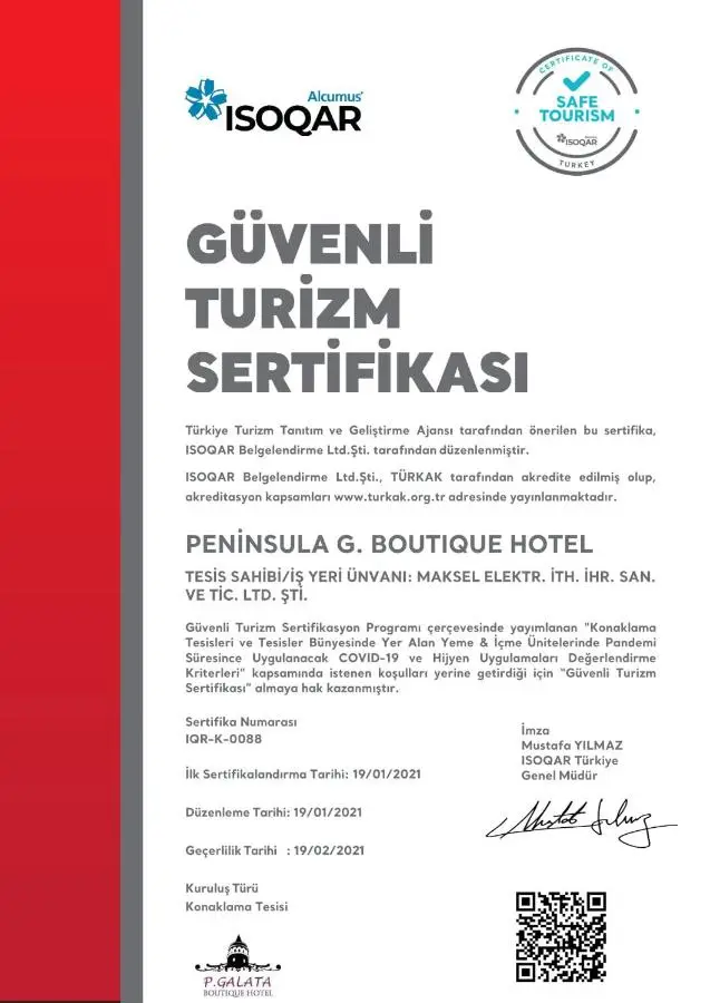 P Galata Hotel - Special Category