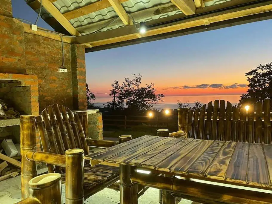 Beautiful Wooden house with seaside views
