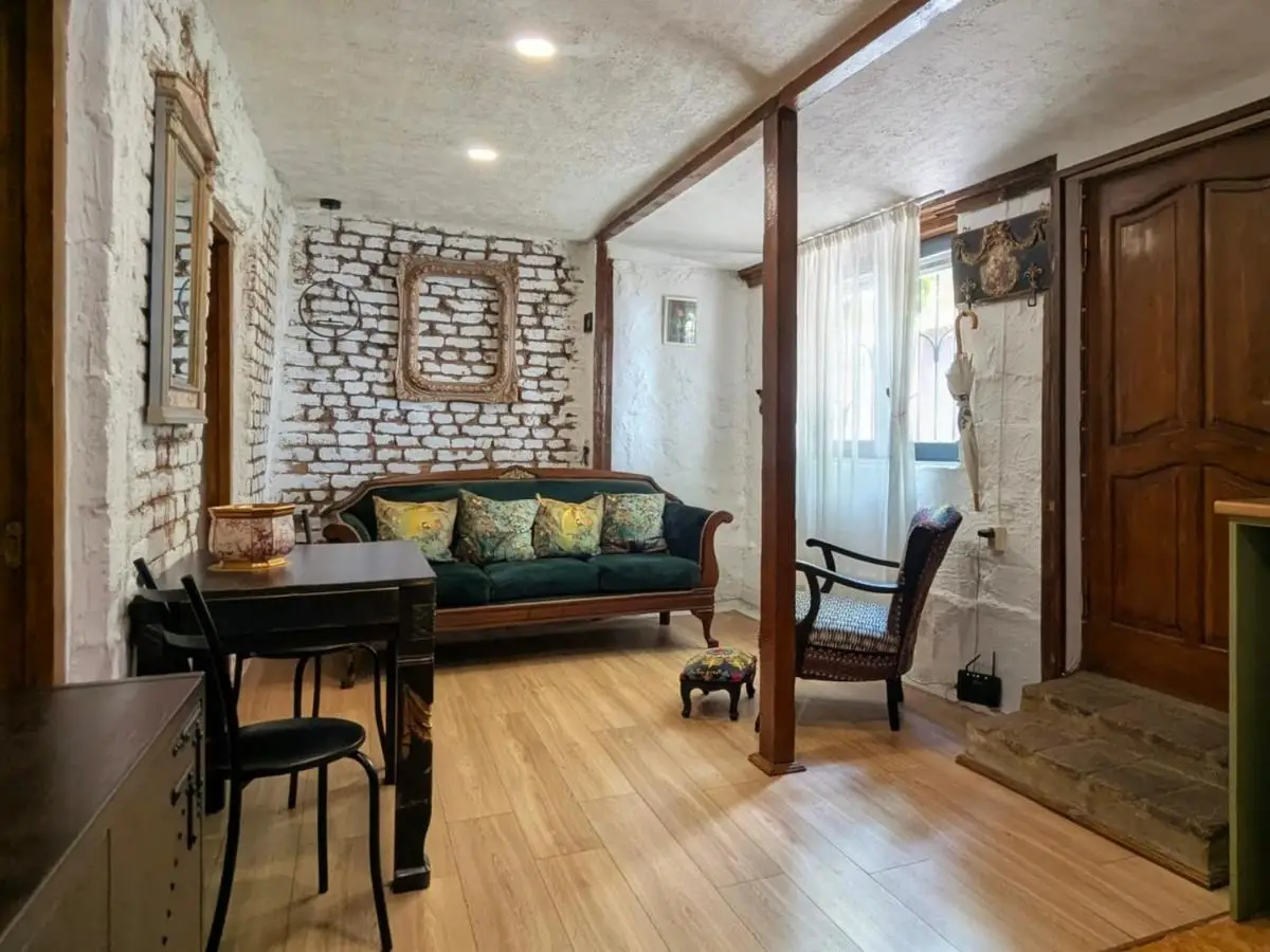 Cozy Vintage Brick Apartment