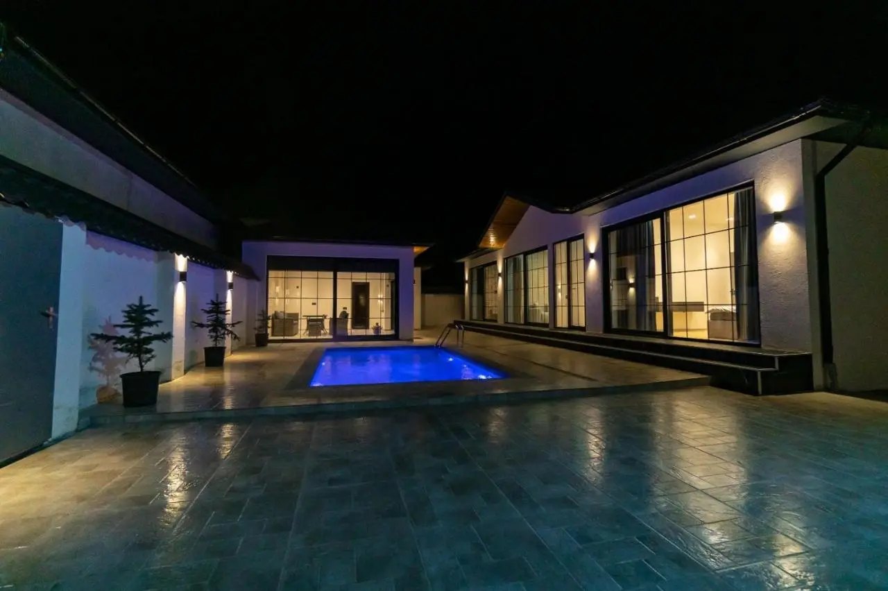 White villas