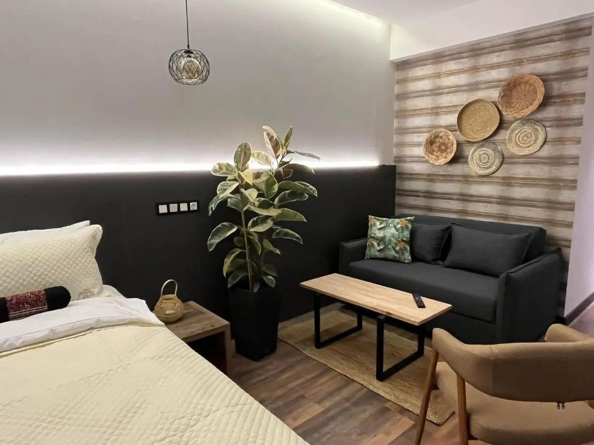 Luxury hotel room with amazing views