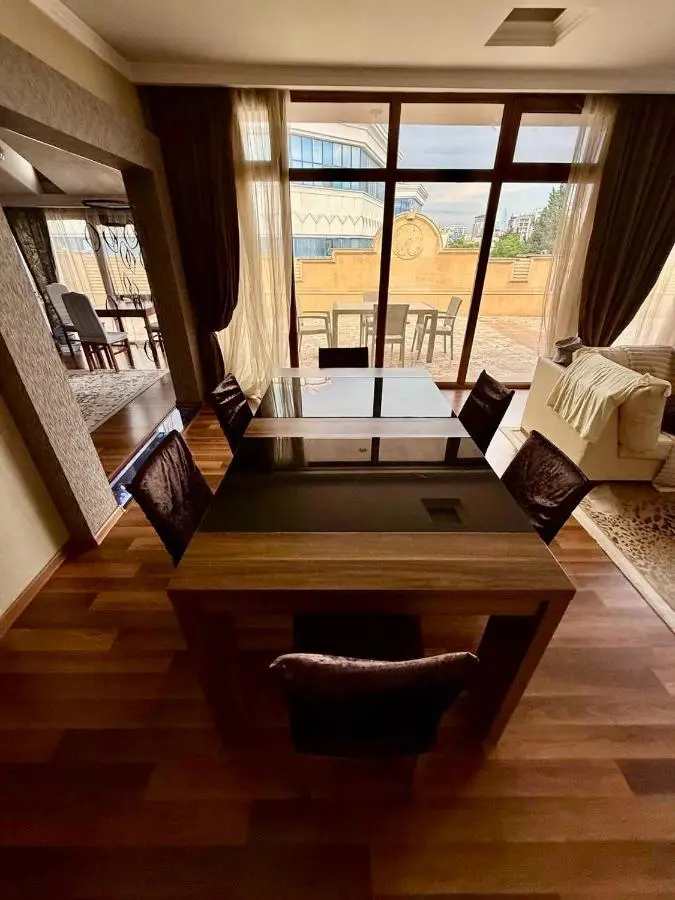 Luxury Apartment with Large Terrace & Park View on Nizami str