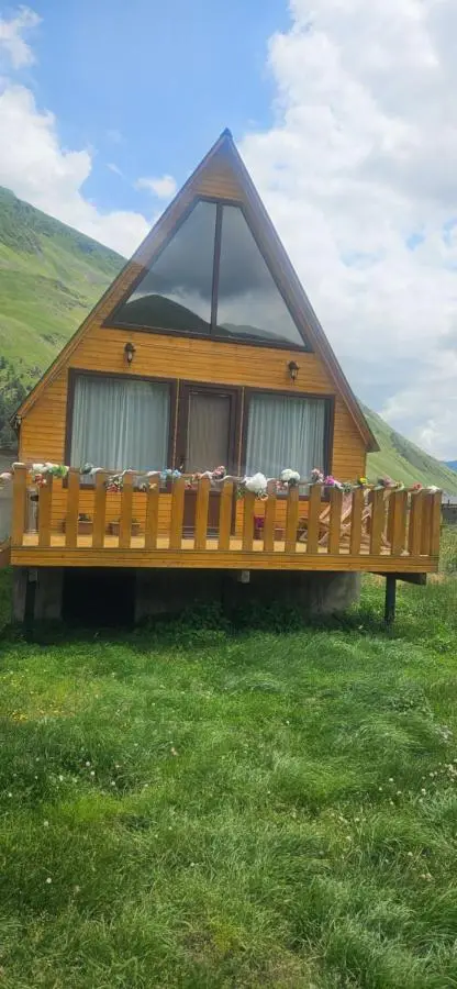 Mountain hut in Kazbegi