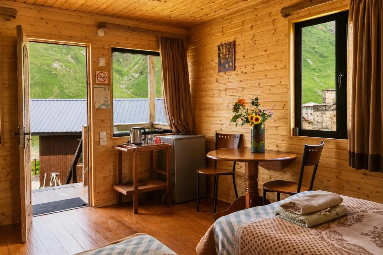 Ushguli Cabins l Cafe
