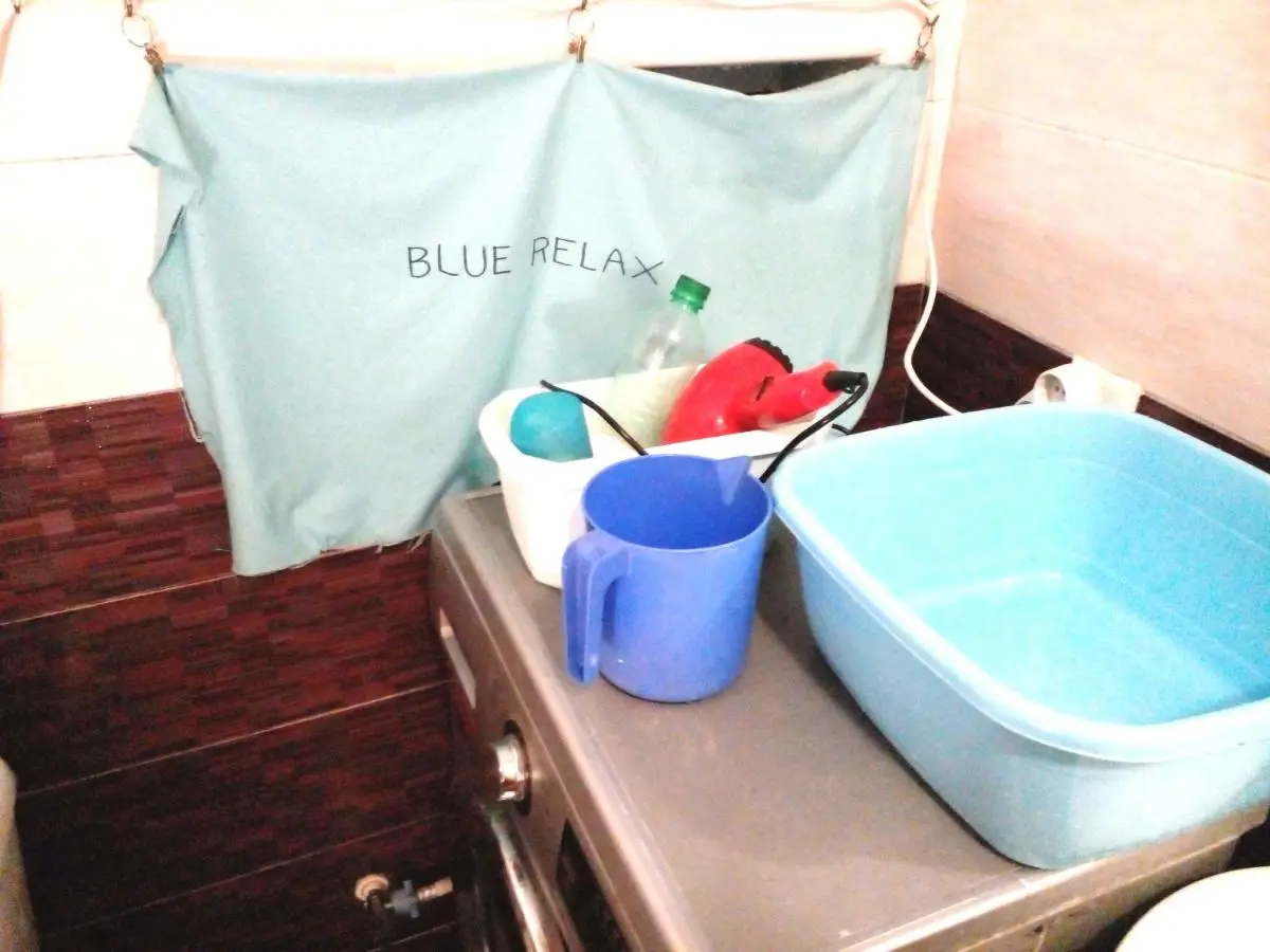 BLUE Hostel - check message after booking