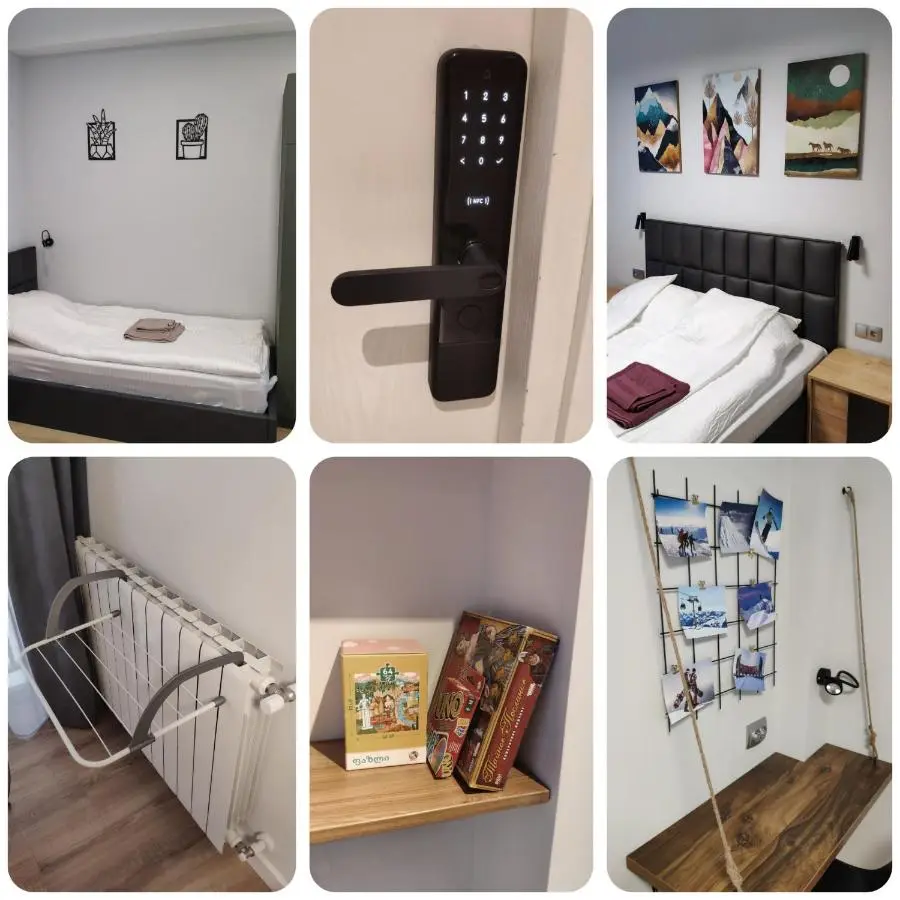 Light and stylish 2 bedroom apartment near the Gondola lift in New Gudauri