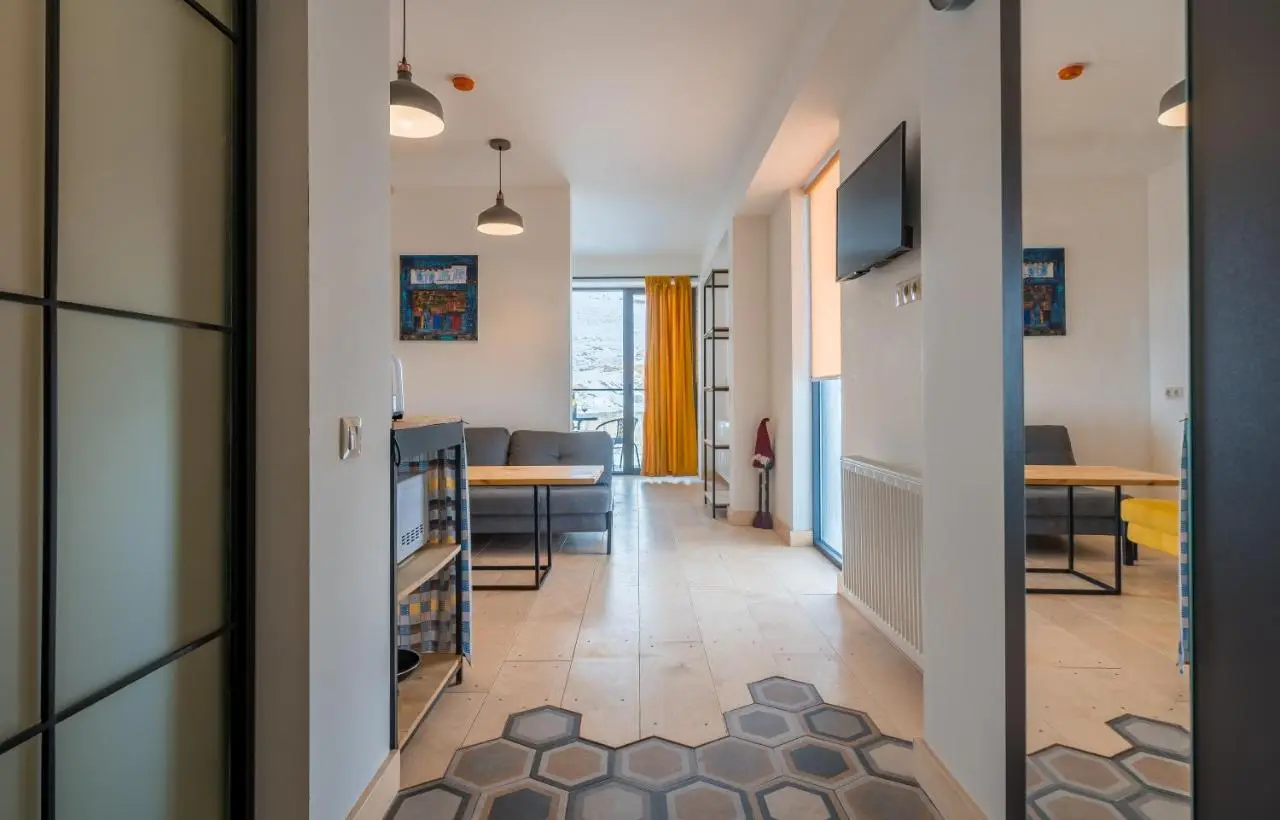 New Gudauri Atrium Apartments with Kitchen