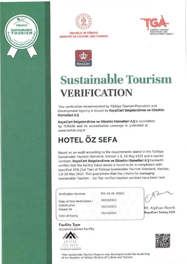 HOTEL ÖZSEFA