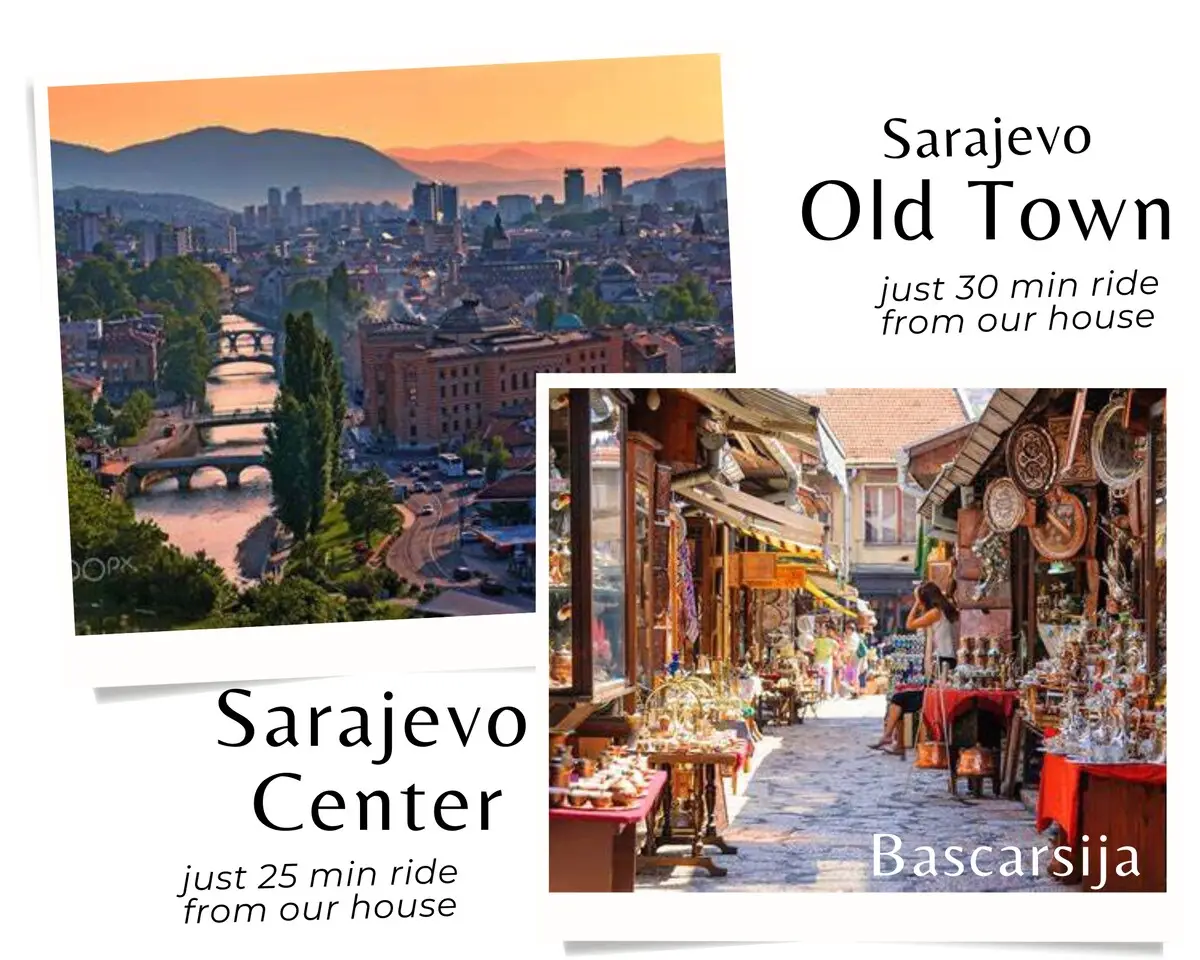 Fairytale in Green - 30 min from Sarajevo Old Town