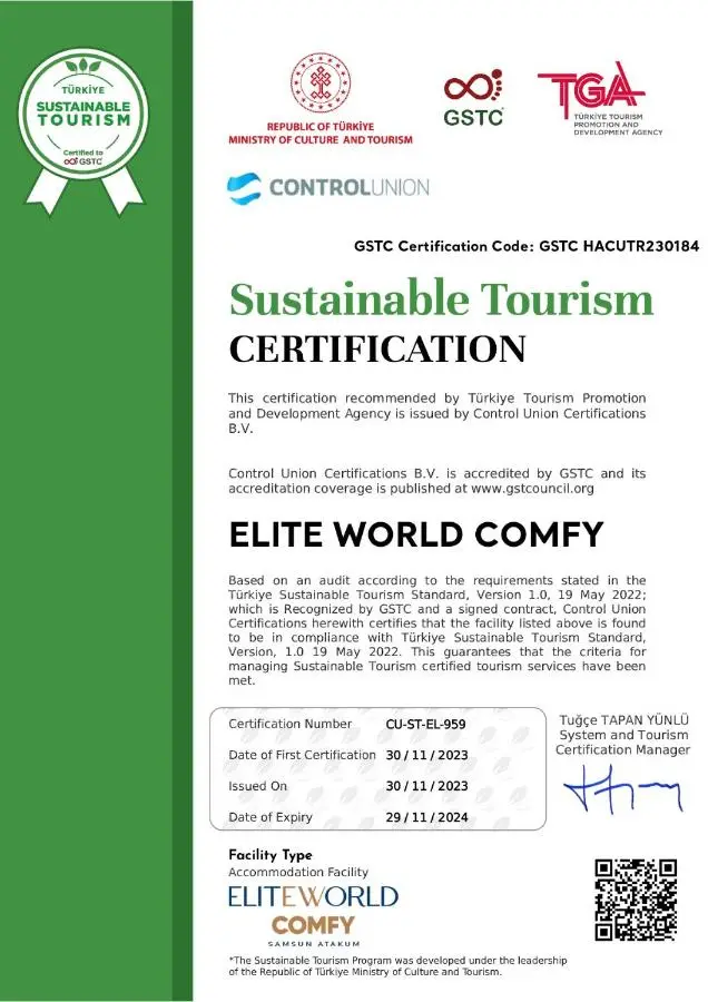 Elite World Comfy Samsun Atakum