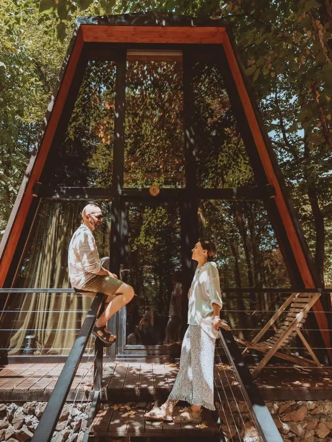 Eco Village In The Forest