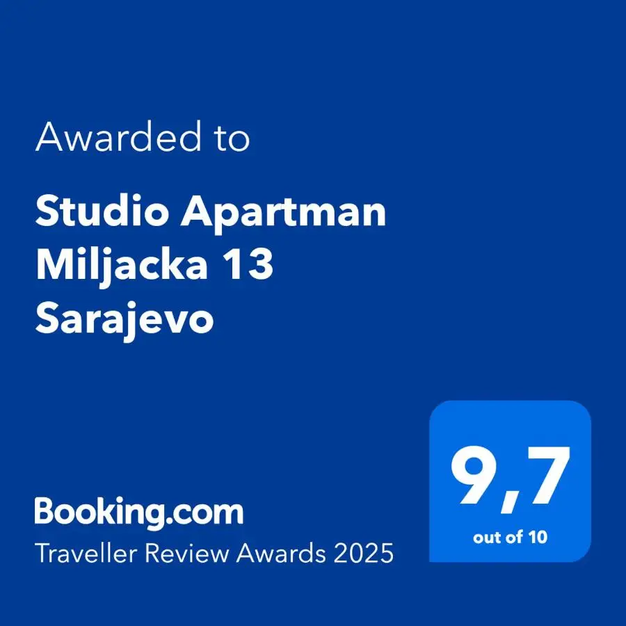 Studio Apartman Miljacka 13 Sarajevo