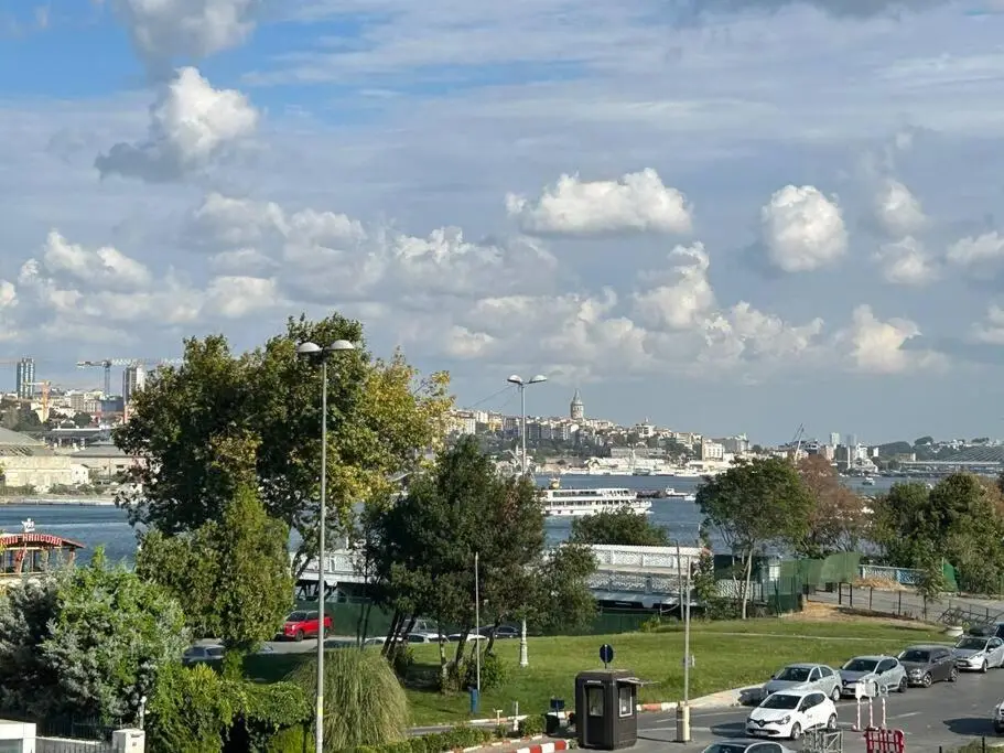Waterfront Villa by the Tram - Private Terrace with Dome & Golden Horn View in Fatih